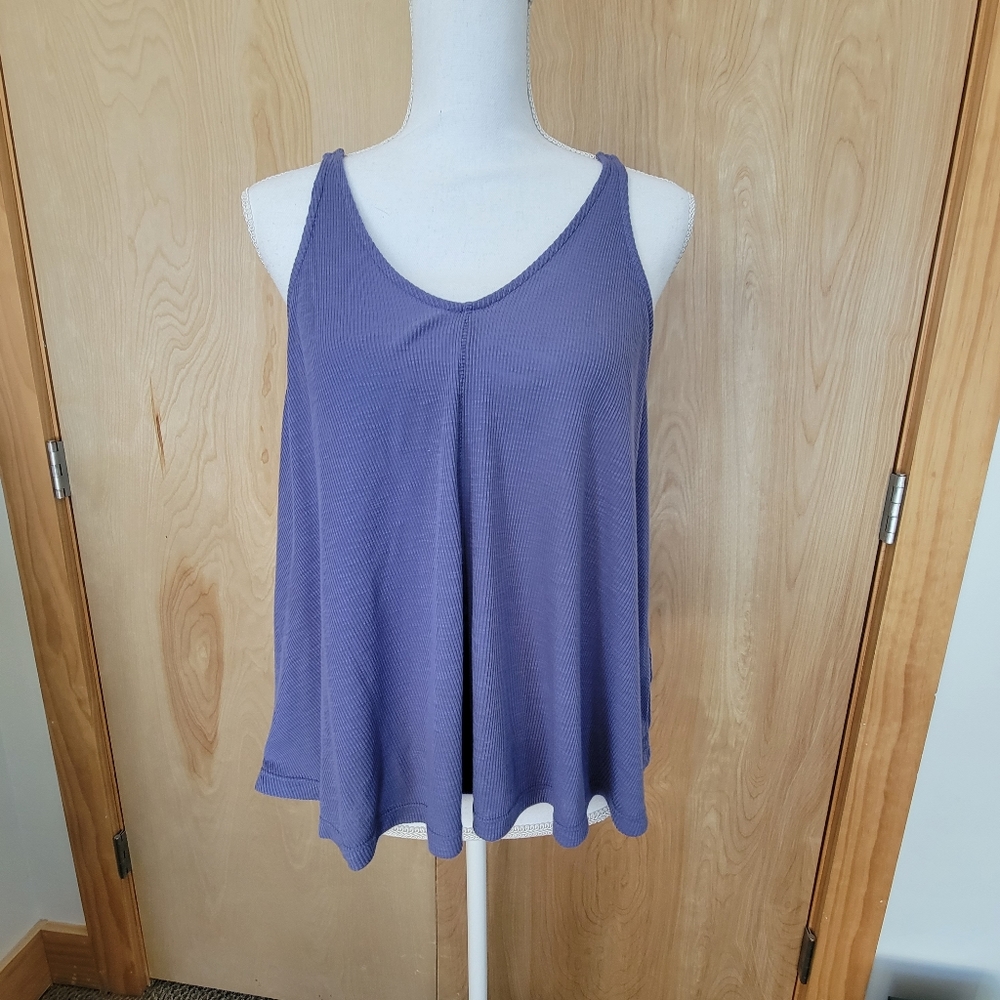 Free People Intimately Free Dani Ribbed Tank, Size small